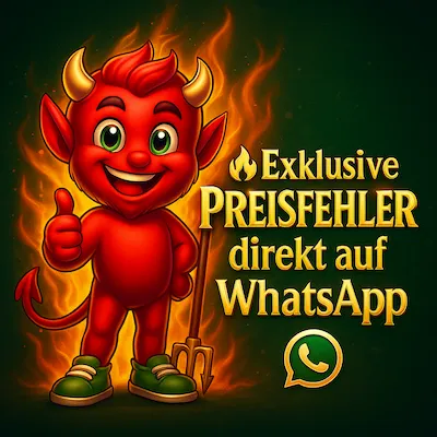 Preisfehlerteufel WhatsApp-Kanal – Deals & Preisfehler aufs Handy